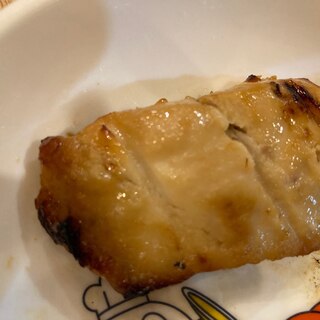 鶏肉のピーナッツ味噌バター焼き
